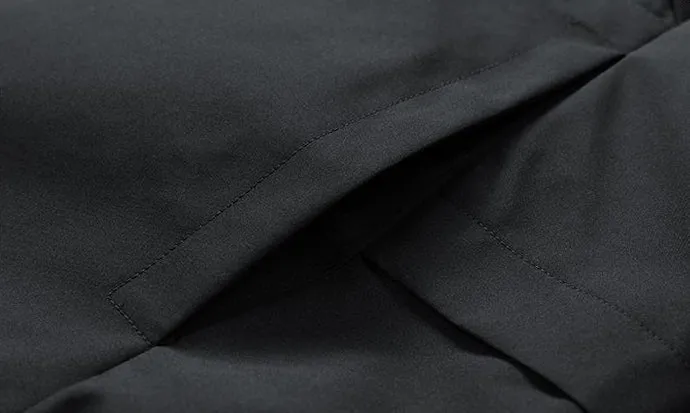 Waterproof and Windproof Men's Rain Coat for Outdoor Adventure