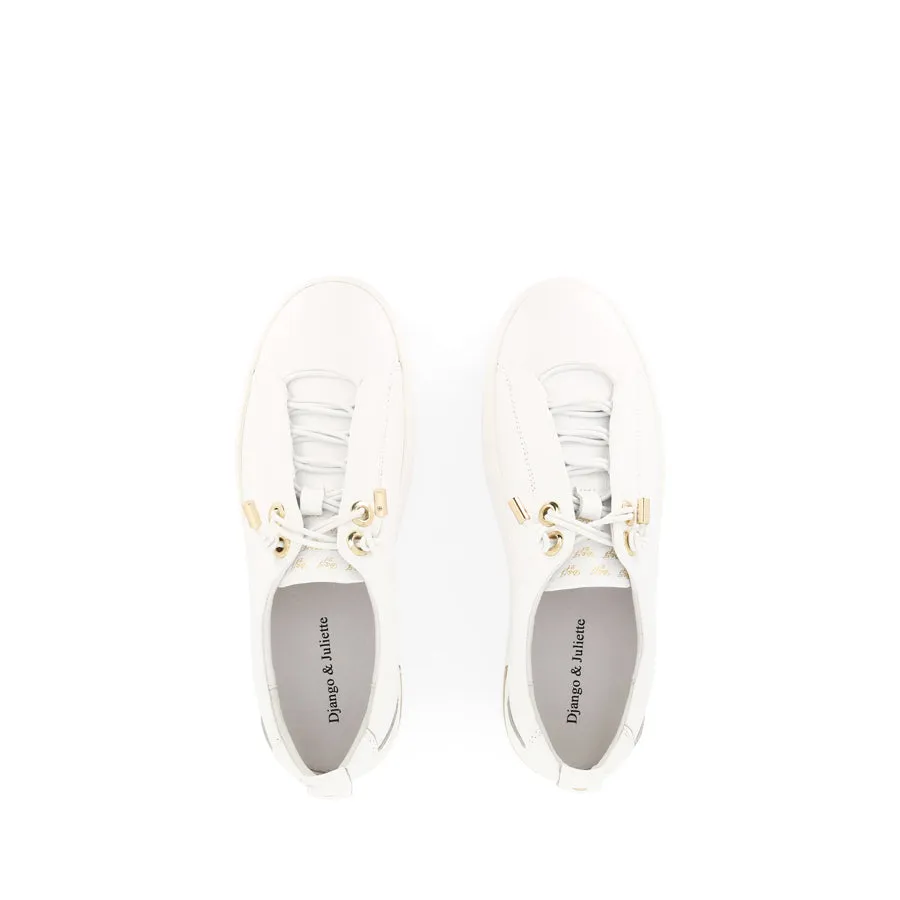 WATTEL - WHITE LEATHER