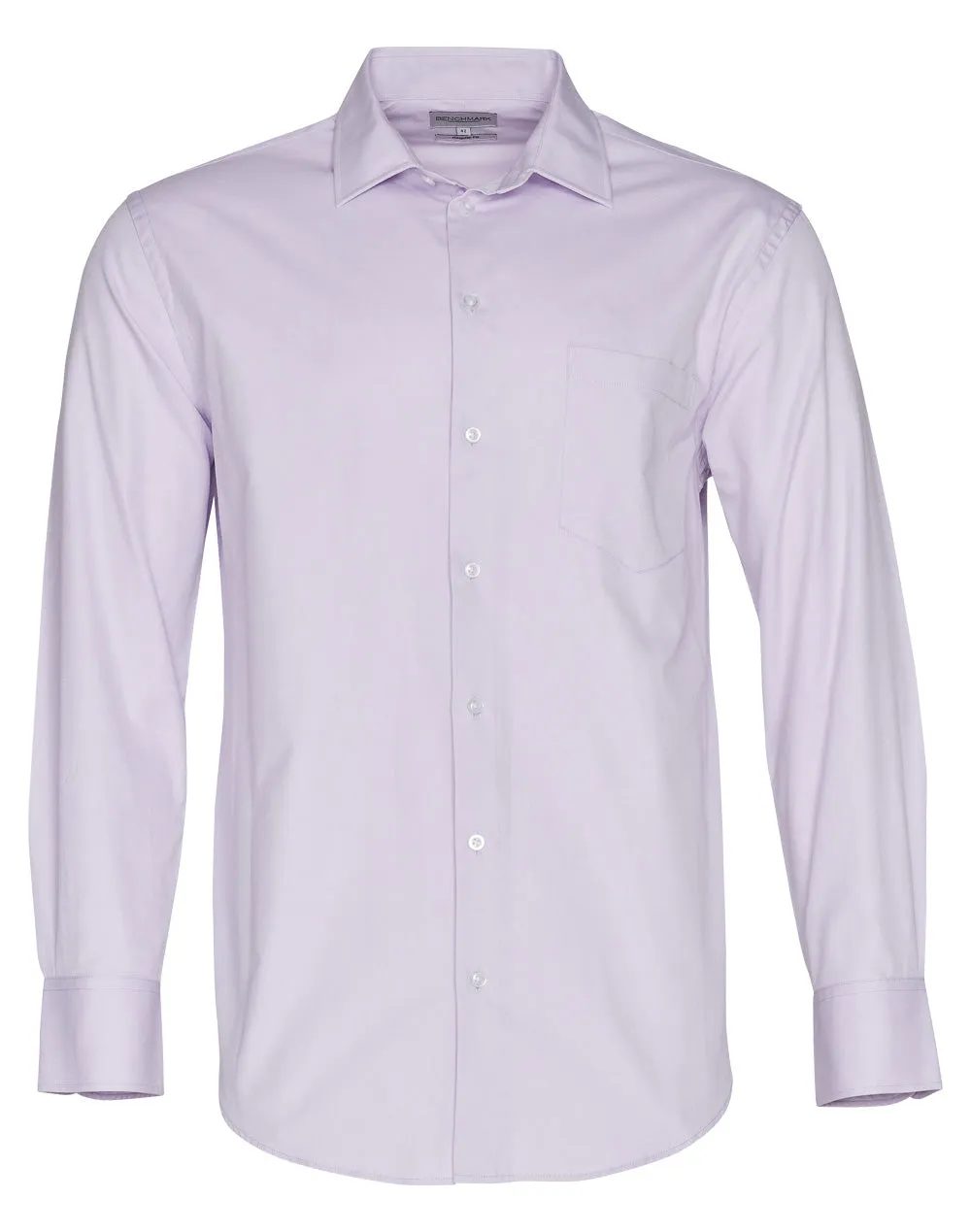 Winning Spirit-Men's CVC Oxford Long Sleeve Shirt -M7040L