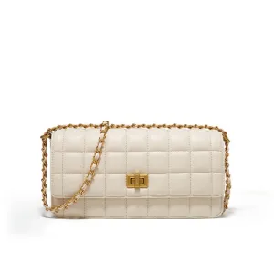 Women  casual double chain single shoulder messenger bag