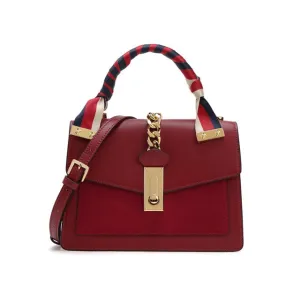 Women Split Leather Handbag Temperament Large Capacity