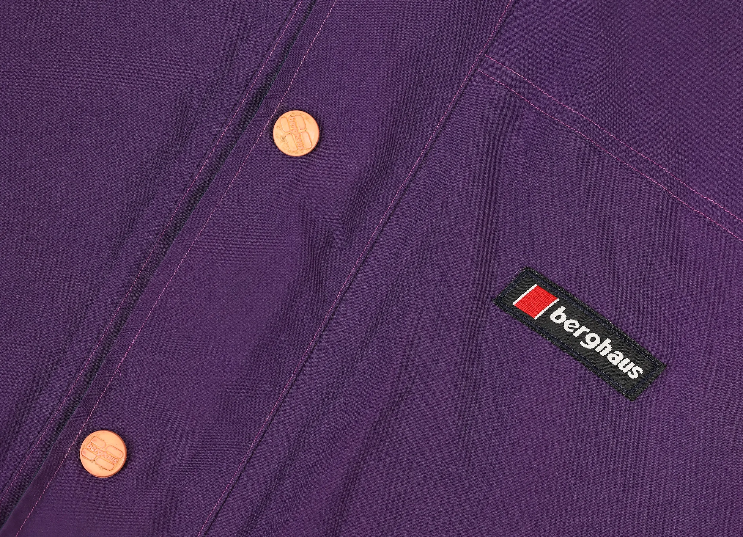 Women's 90s Berghaus Glissade I.A Gore Tex Jacket - Purple - Womens L