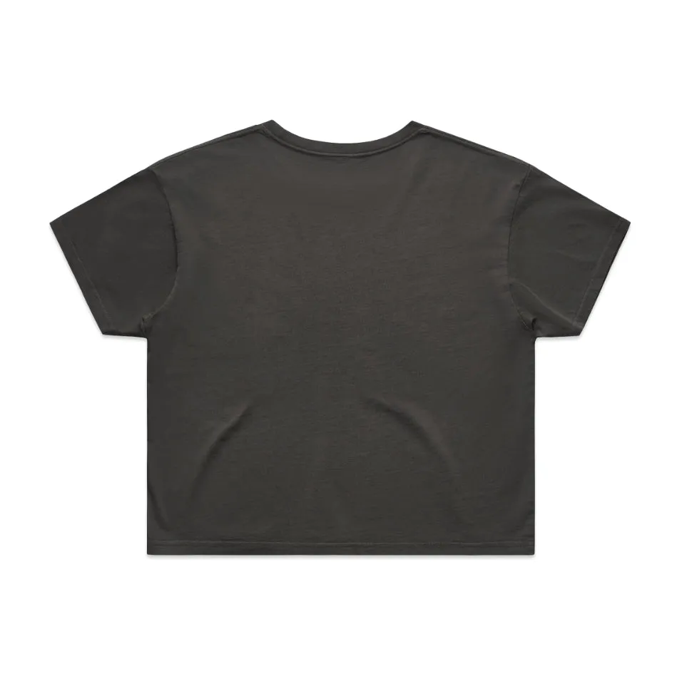 Womens Faded Crop T-Shirt (AS-4062F)