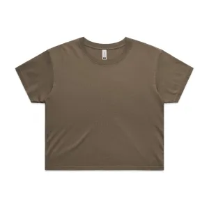 Womens Faded Crop T-Shirt (AS-4062F)
