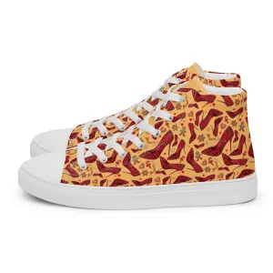 Women’s high top canvas shoes 'Ginger bread'