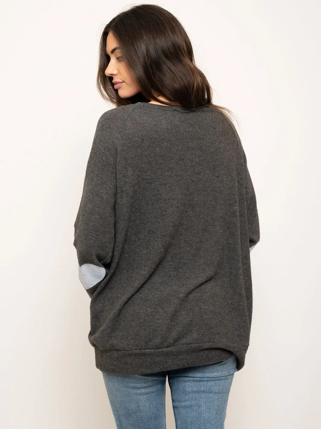 WOMEN'S LONG SLEEVE GRAPHIC TOP