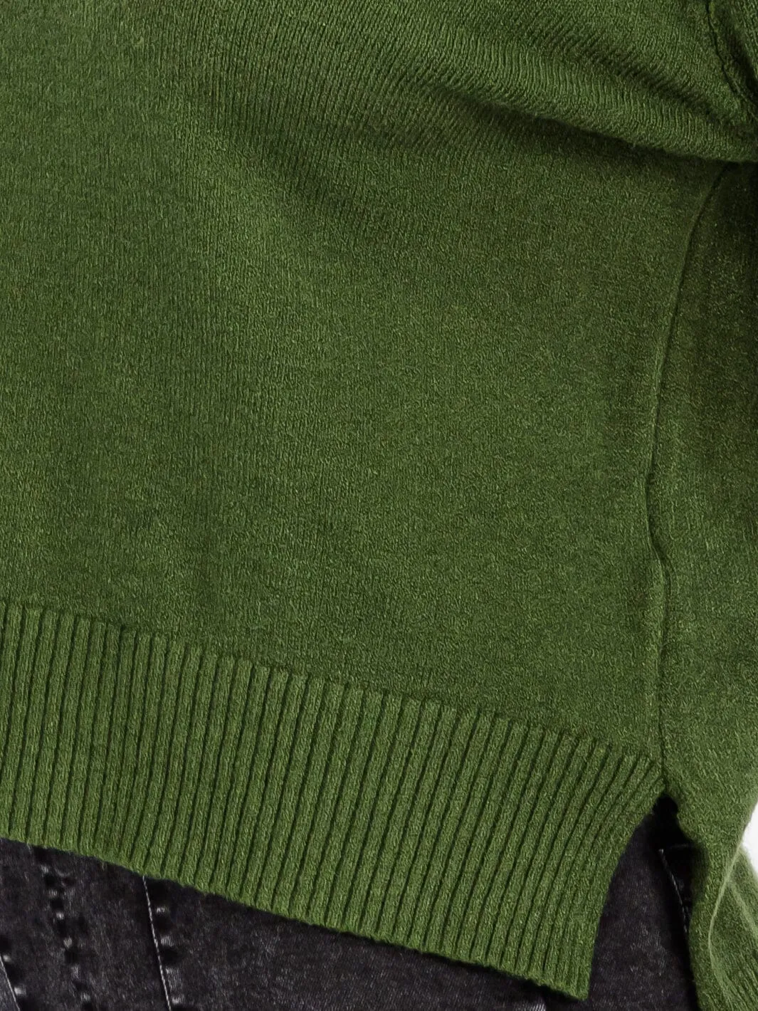WOMEN'S LONG SLEEVE TURTLE NECK BLOUSE TOP