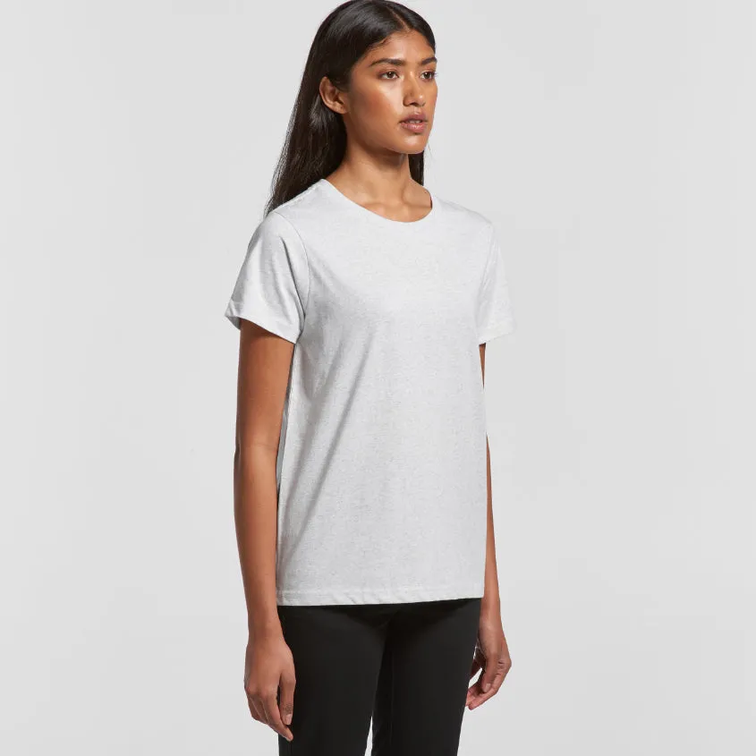 Womens Maple Marle T-Shirt (AS-4001M)