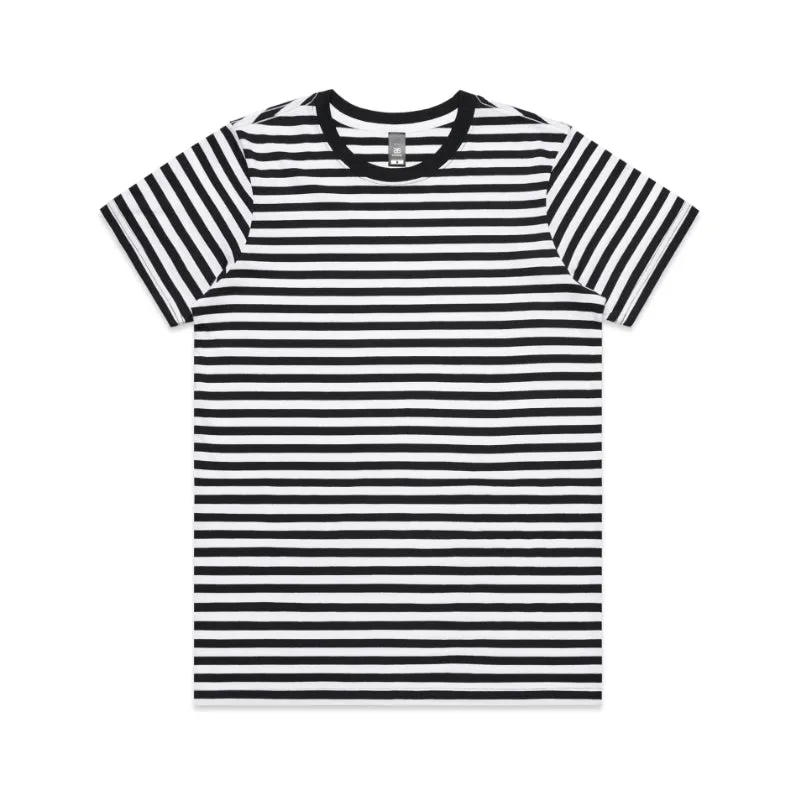 Womens Maple Stripe T-Shirt (AS-4037)