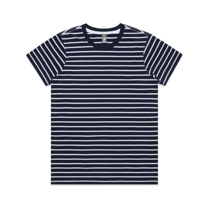 Womens Maple Stripe T-Shirt (AS-4037)