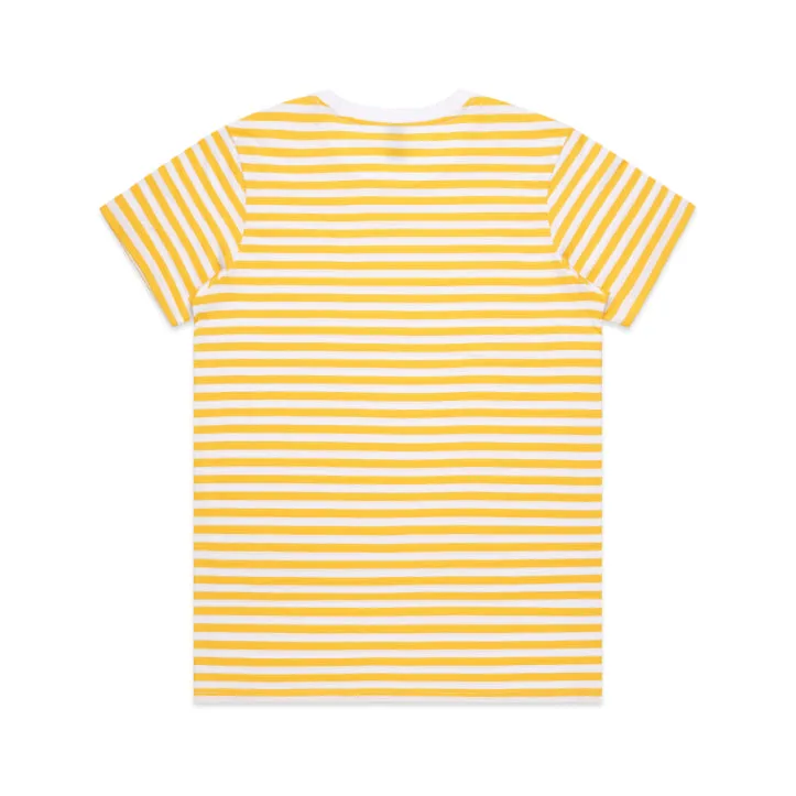 Womens Maple Stripe T-Shirt (AS-4037)