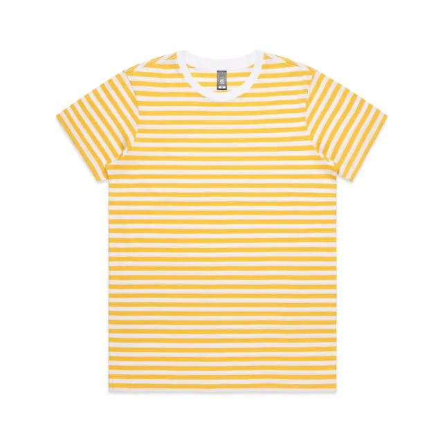 Womens Maple Stripe T-Shirt (AS-4037)
