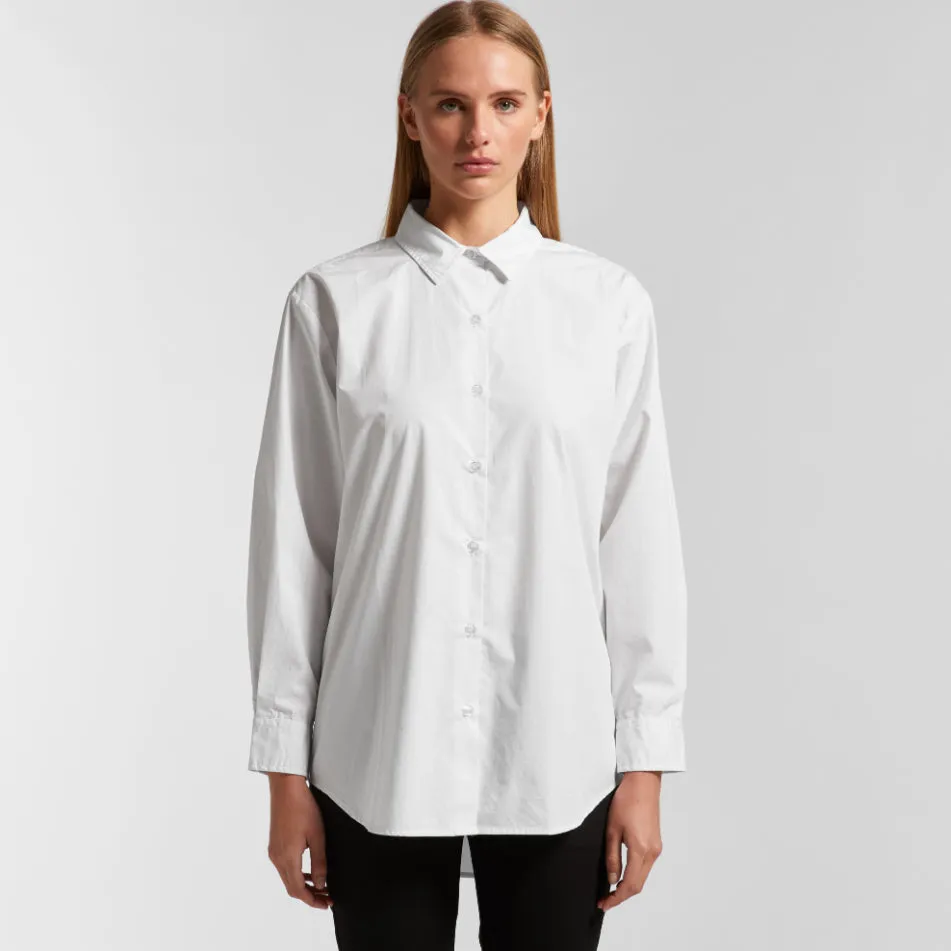Womens Poplin Shirt (AS-4406)