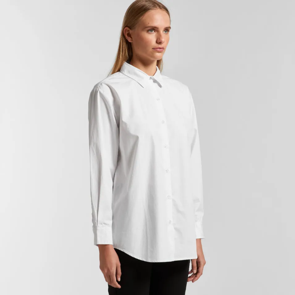 Womens Poplin Shirt (AS-4406)