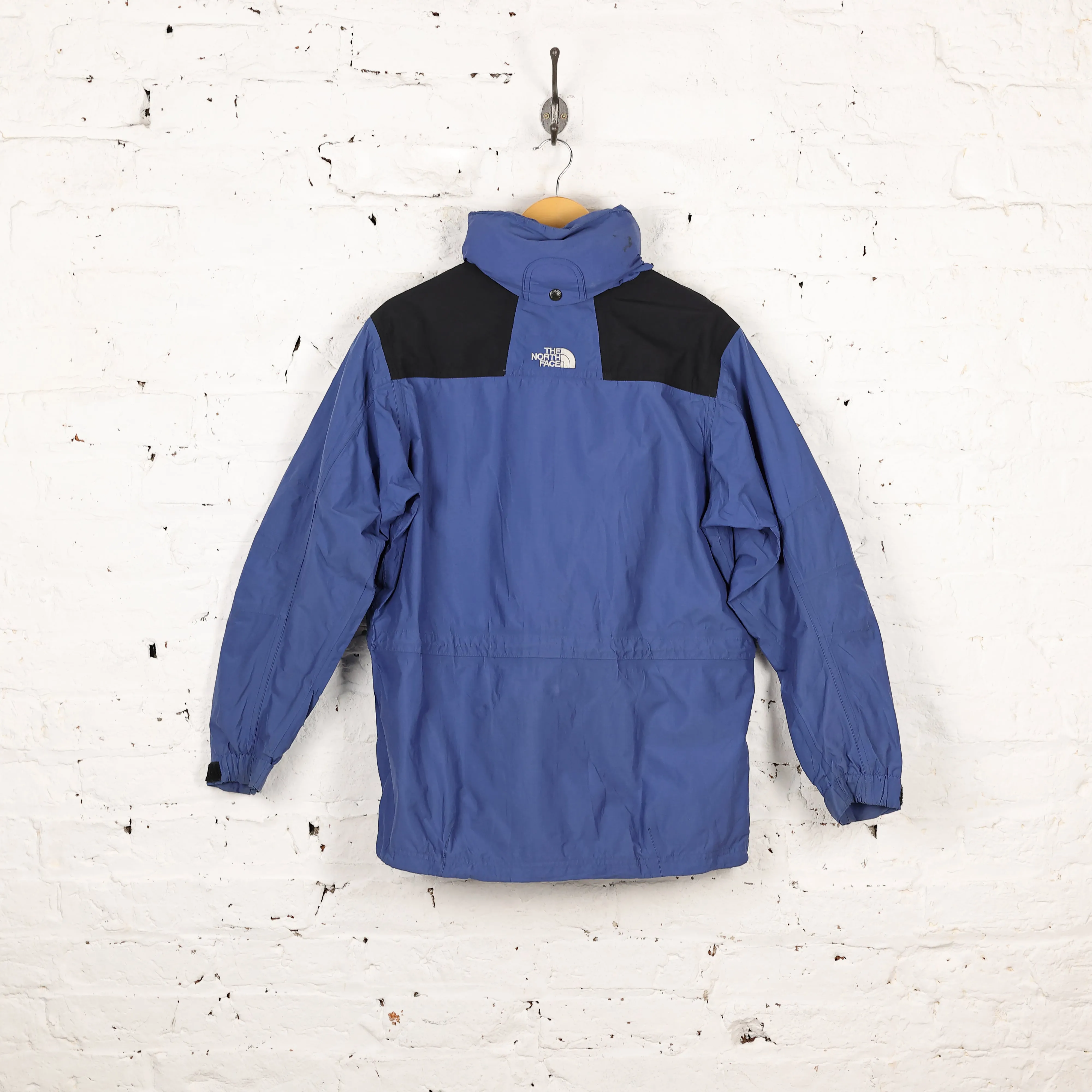 Women's The North Face 90s Rain Jacket Coat - Blue - Women's M