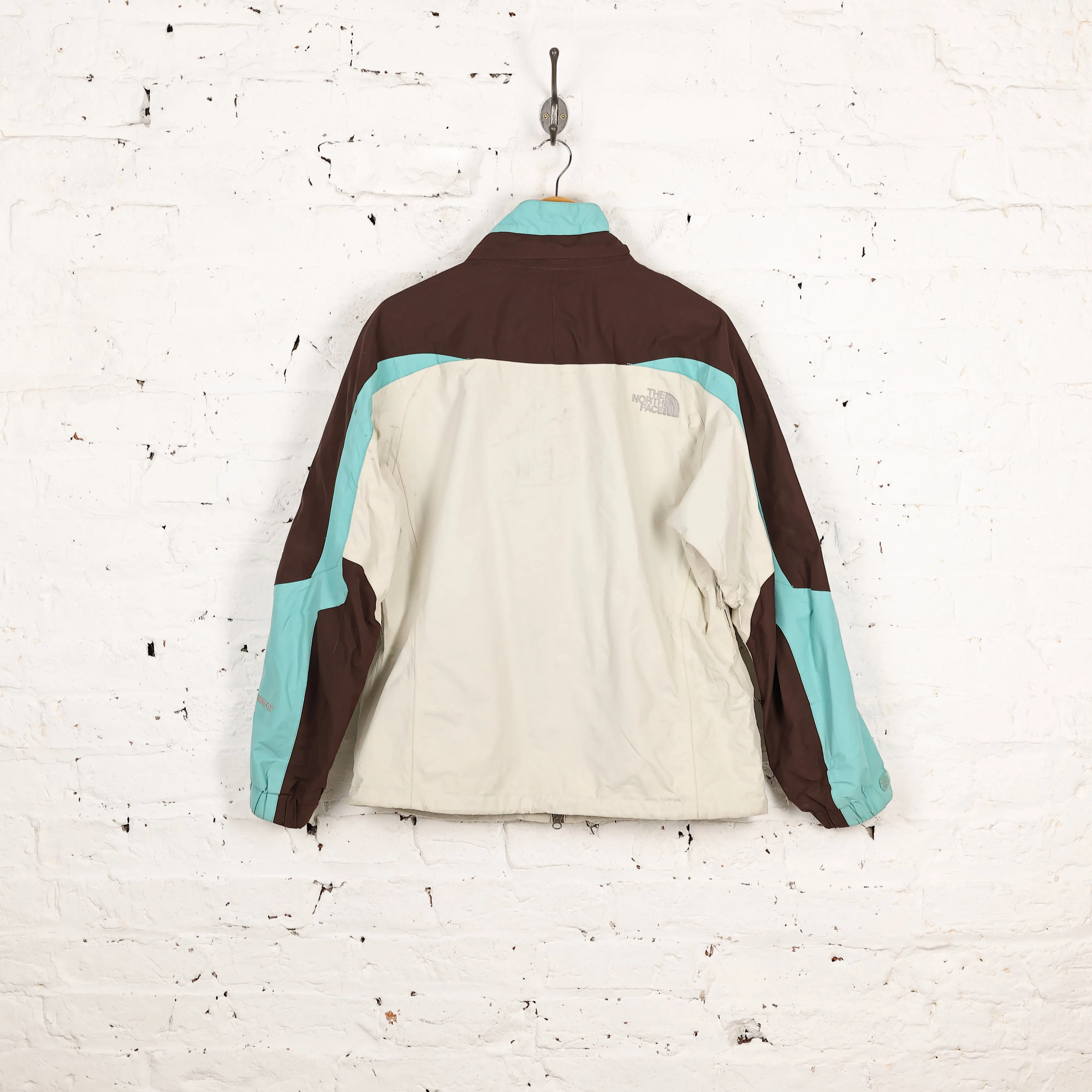 Women's The North Face Hyvent Rain Jacket - Beige - Women's M