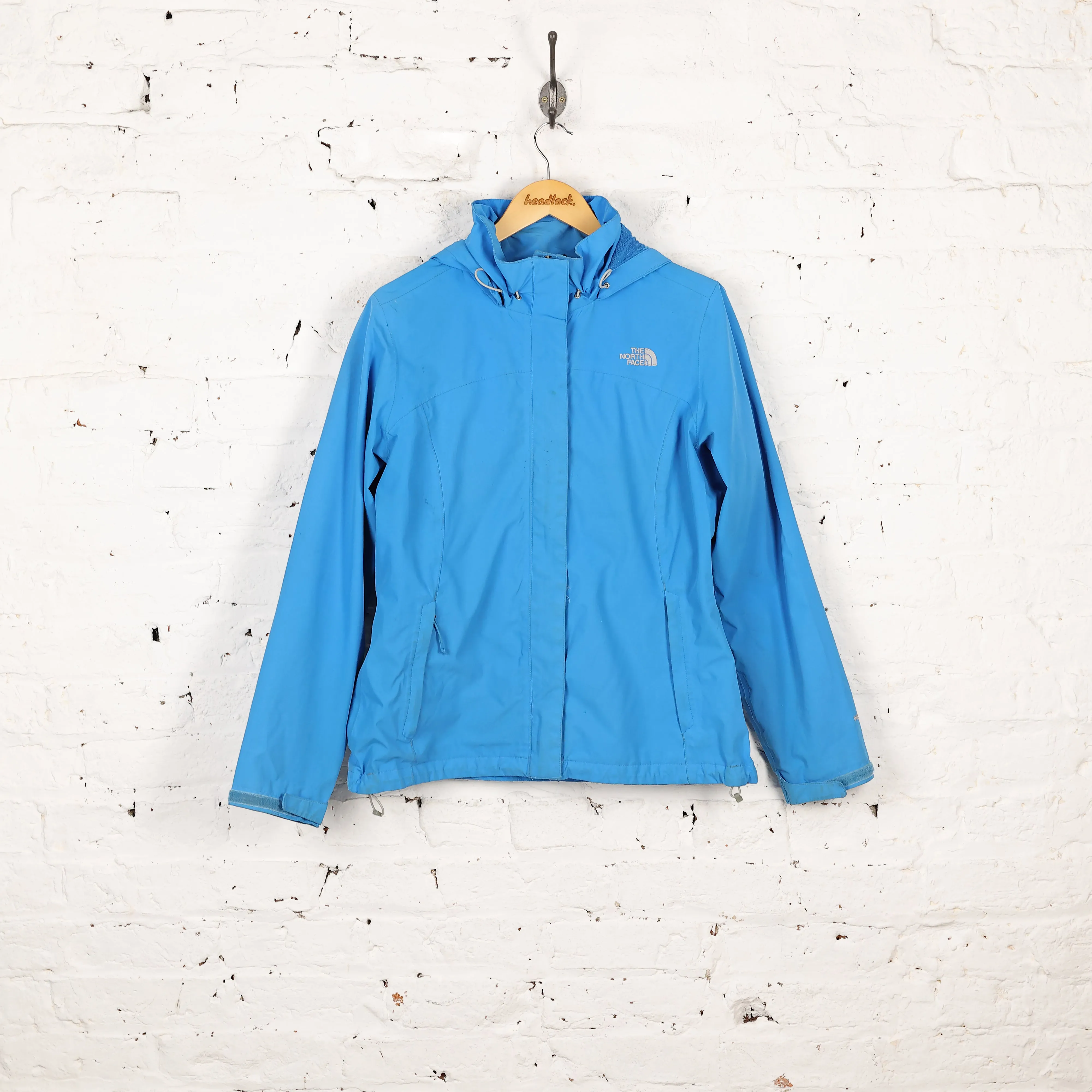 Women's The North Face Hyvent Rain Jacket - Blue - Women's L