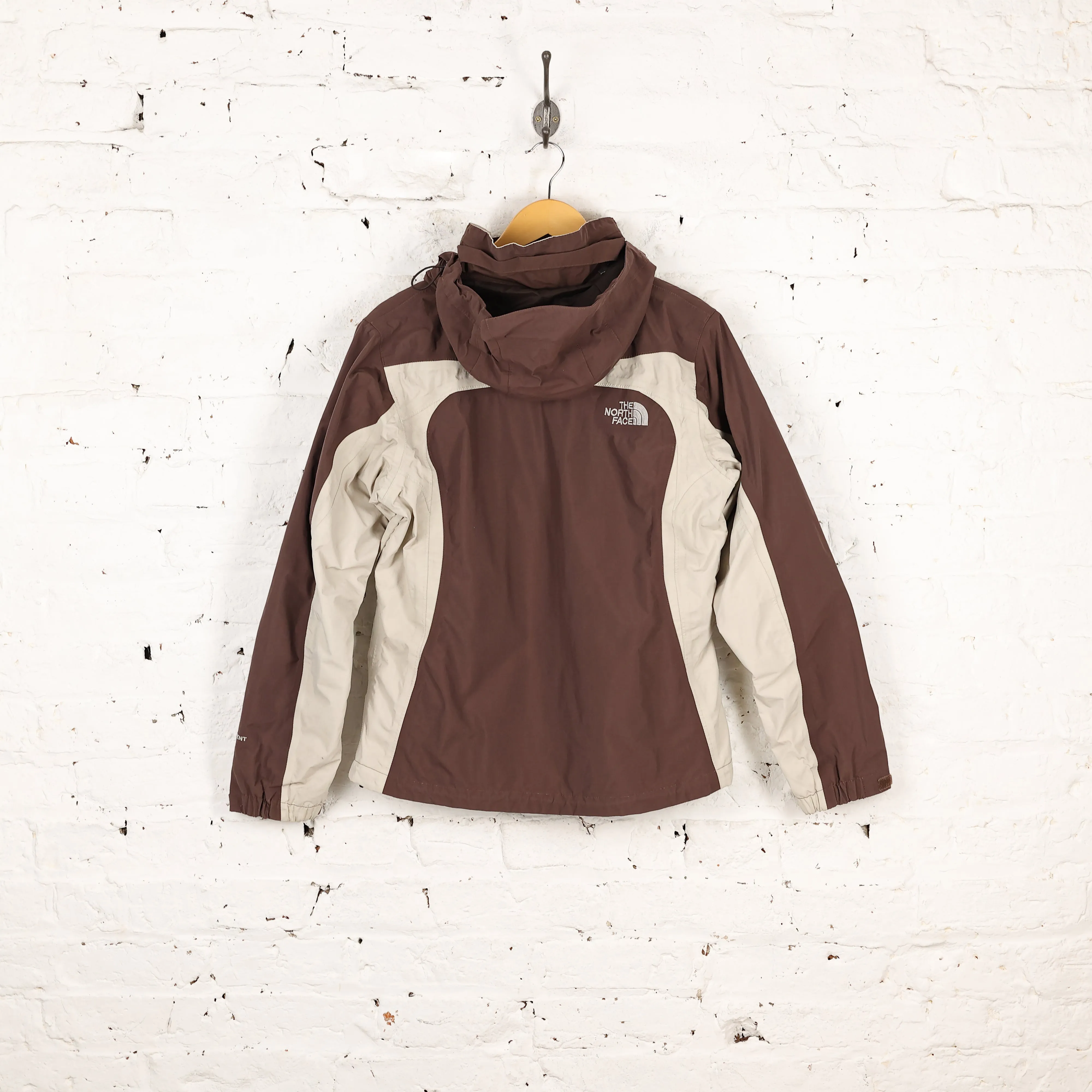 Women's The North Face HyVent Rain Jacket - Brown - Women's M