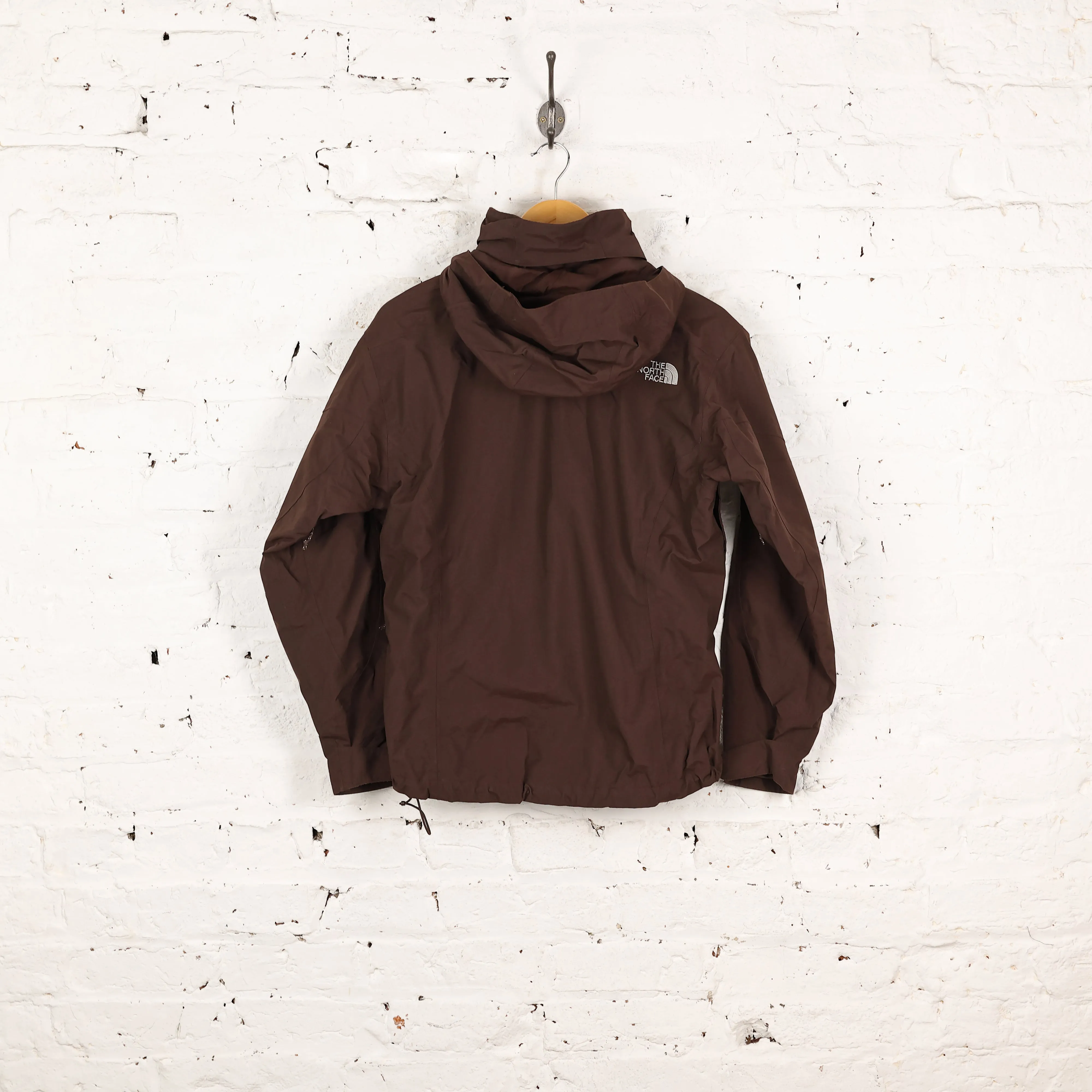 Women's The North Face Hyvent Rain Jacket - Brown - Women's S
