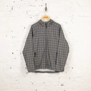 Woolrich Check Rain Jacket - Grey - L