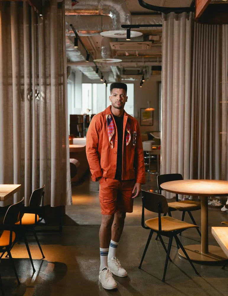 Workers Jacket - Burnt Orange