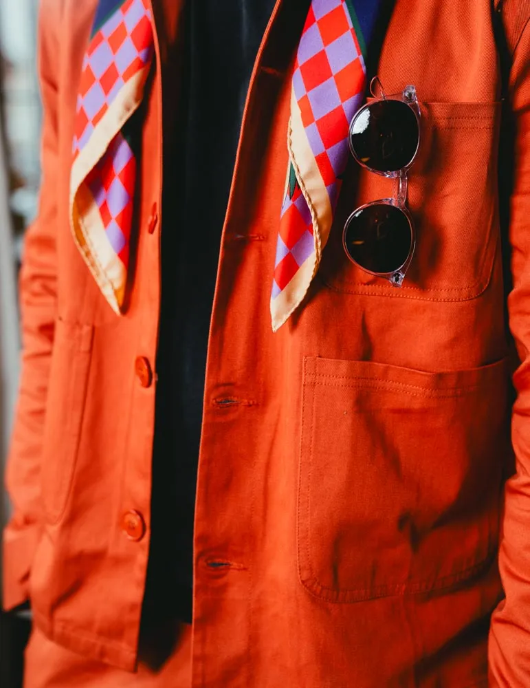 Workers Jacket - Burnt Orange