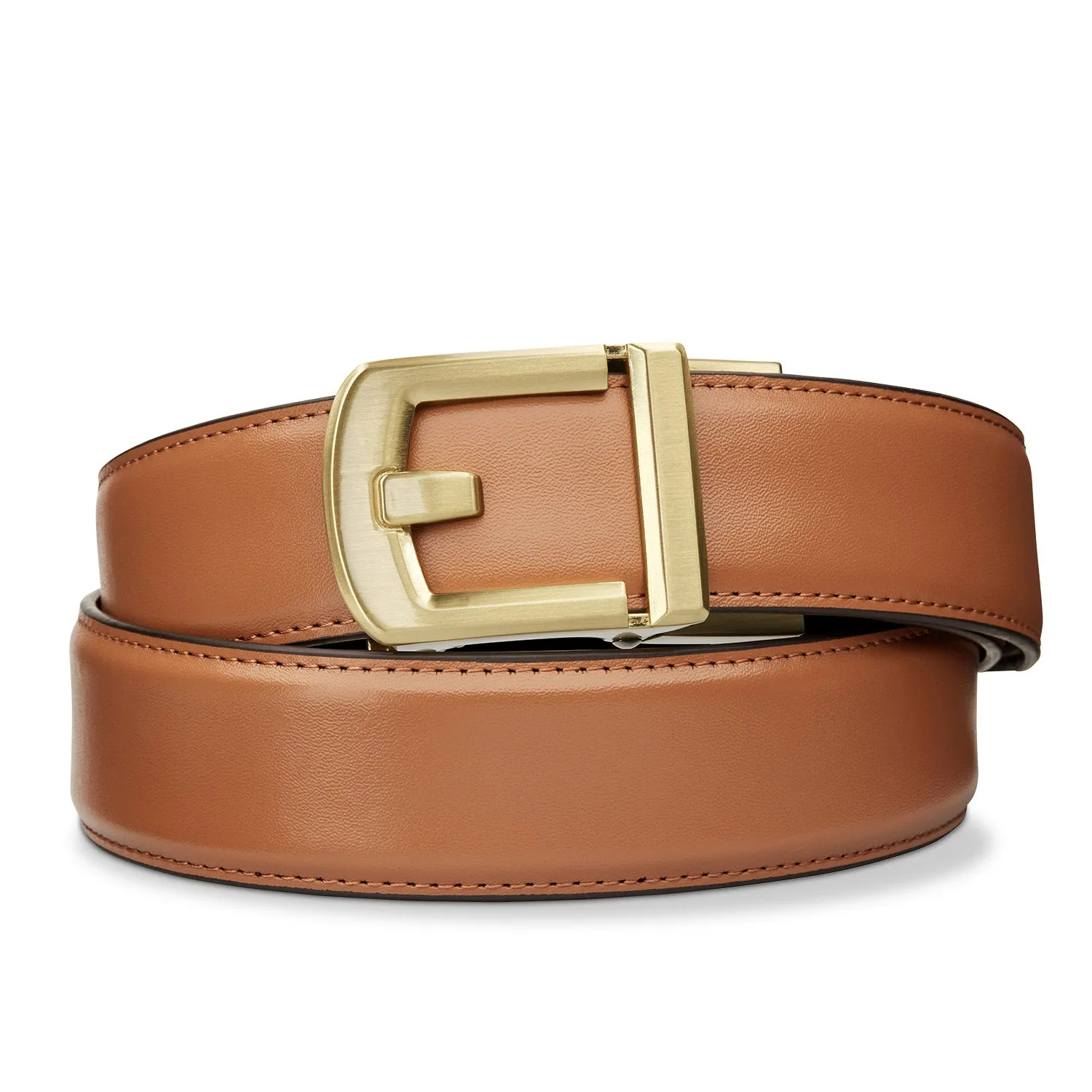 X8 BRASS BUCKLE | LEATHER GUN BELT 1.5"