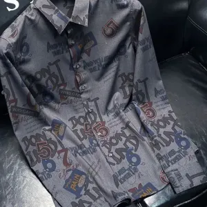 Xclusive Fashion Herren Frühling Herbst Trendhemd