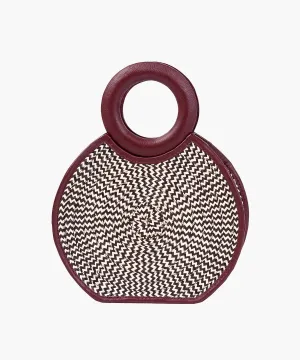 Zenú in Raffia and Leather