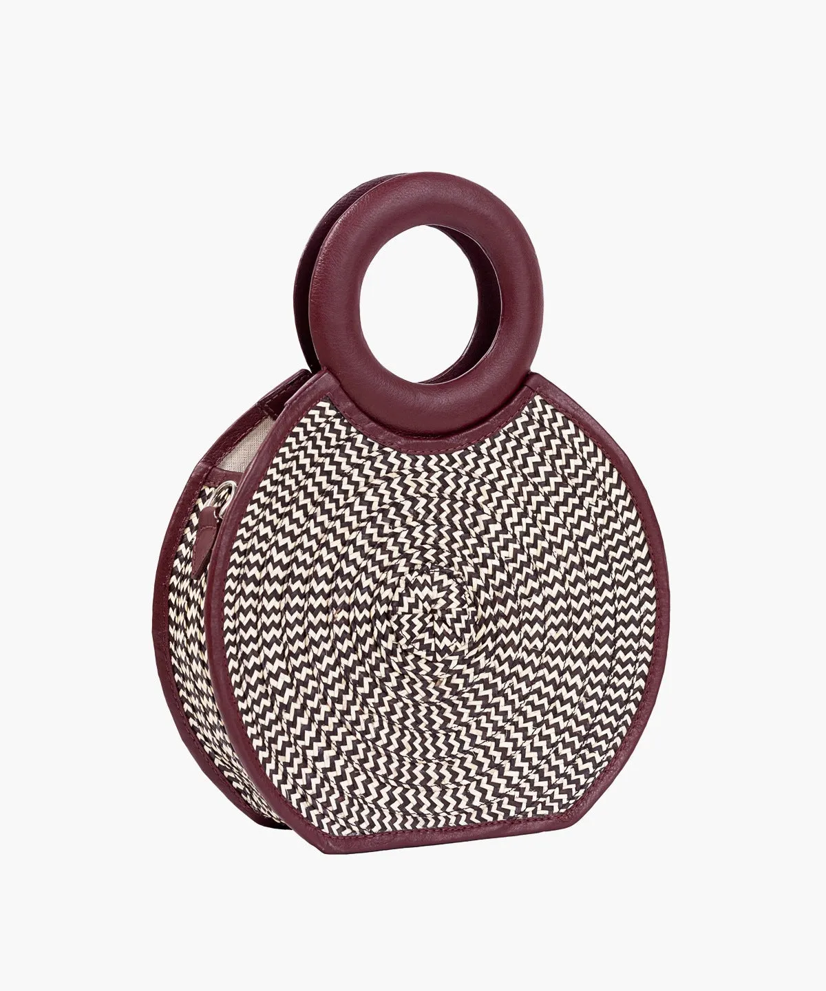 Zenú in Raffia and Leather
