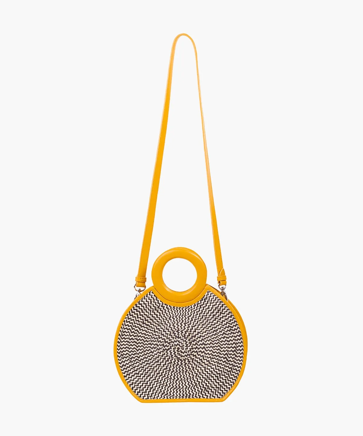 Zenú in Raffia and Leather