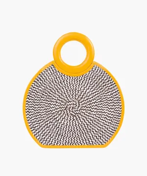 Zenú in Raffia and Leather